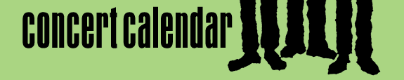 concert calendar